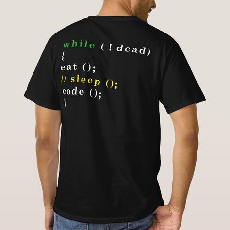 Funny Computer Science Programmer Eat Sleep Code T-shirt, Men's, Size: Adult S, Black Gender: male. Tech Shirt Design, Programmer Outfit Man, Computer Science Tshirt, Science Tshirt, Minimal Shirt Design, Computer Humor, Coding Shirts, Science Tshirts, Science Shirts