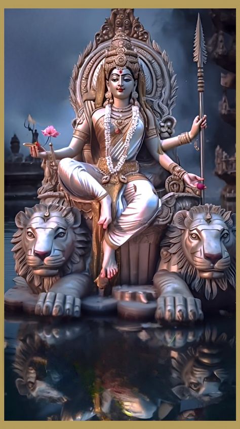 Devi Durga Full Hd, Devi Durga Full Hd 4k, Navratri Devi Images, Maa Kali Images, Aadi Shakti, Full Hd 4k, Durga Painting, Shakti Goddess, Ganesh Photo