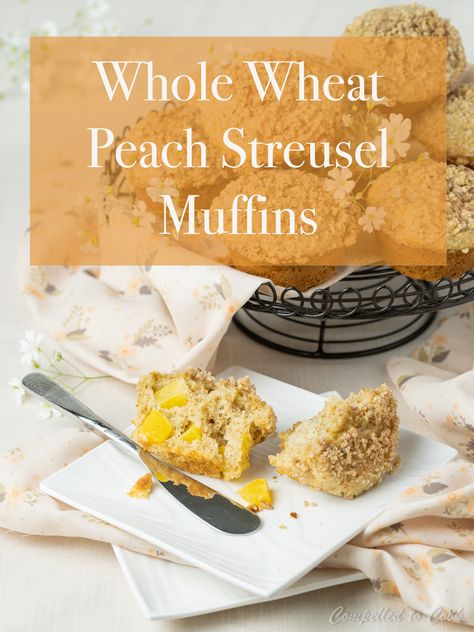 Baking Peaches, Peach Streusel, Back To School Snacks, How To Peel Peaches, Fusion Recipes, Muffins Recipes, Streusel Muffins, Muffin Streusel, Ginger Nut