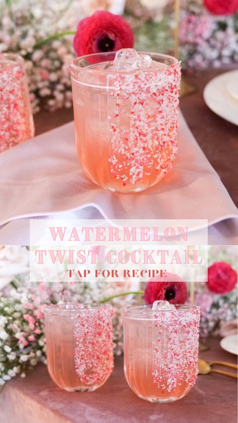 Drinks With Watermelon Pucker, Watermelon Pucker Drinks Recipes, Watermelon Pucker Drinks, 2024 Cocktails, Vanilla Vodka Drinks, Watermelon Vodka Drinks, Amanda Warren, Easy Drinks To Make, Valentine Drinks