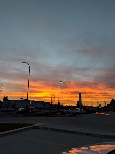 Sunset in Lethbridge Nov 13, 2018 Celestial Bodies, Quick Saves