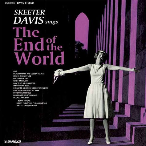 Skeeter Davis, Connie Francis, You Dont Love Me, Dont Love Me, Rock Of Ages, Lp Cover, The End Of The World, Album Cover Art, Record Album