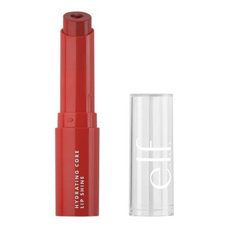 Hydrating Core Lip Shine, E.l.f. Cosmetics, Skincare Benefits, Lip Exfoliator, Elf Cosmetics, Lip Shine, Elf Makeup, Tinted Lip Balm, Colour Tint