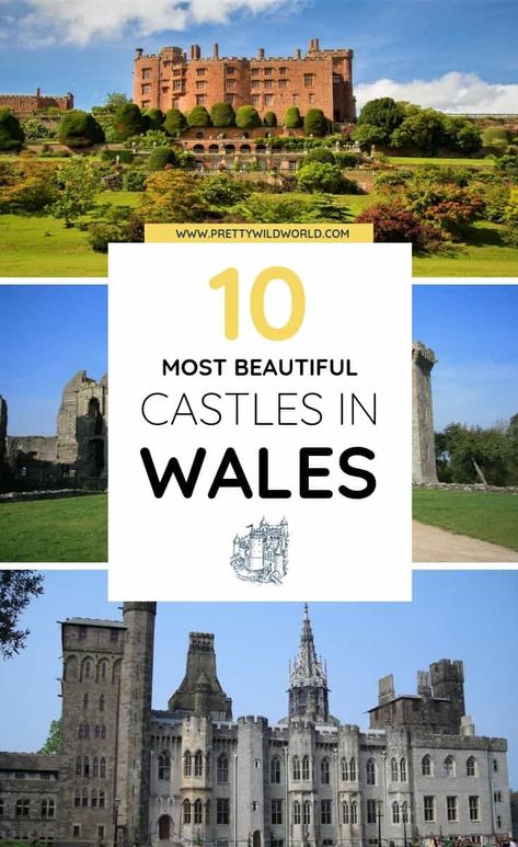 Best Places To Visit In Wales, Wales Castles, Wales Castle, Pembroke Castle, Wales Castles Map, Wales Hiking, Ludlow Castle, Northern Wales, Uk Castles