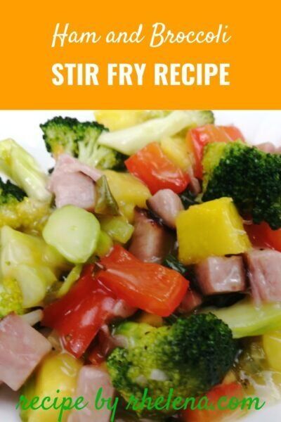 This ham and broccoli stir fry recipe is not only quick and easy to make, but it's also delicious and kid-friendly! #recipe #ham #broccoli #pineapple #stirfry #rhelena https://rhelena.com/ham-and-broccoli-stir-fry/ Ham Stir Fry, Ham Stir Fry Recipes, Pineapple Coconut Smoothie Recipes, Ham And Broccoli, Ham Broccoli, Fried Butter, Steak And Broccoli, Coconut Smoothie Recipe, Fried Broccoli