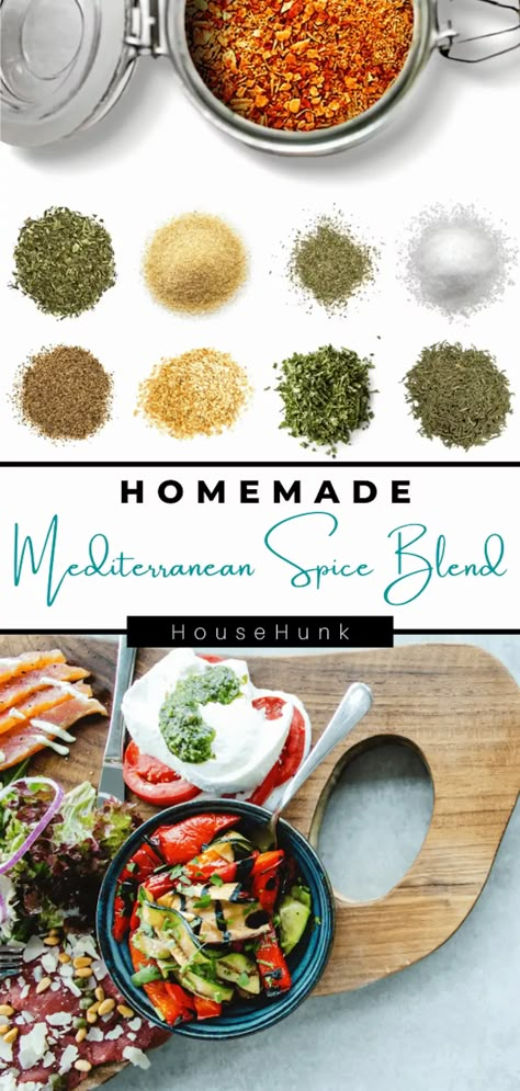 Mediterranean Seasoning Diy, Homemade Mediterranean Seasoning, Mediterranean Spices Blend, Mediterranean Herbs And Spices, Mediterranean Spice Blend Recipes, Mediterranean Spice Blend, Dipping Bread, Mediterranean Seasoning, Seasoning Chicken