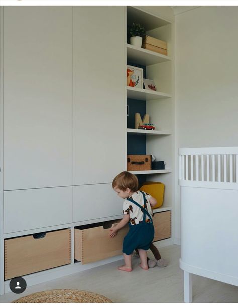 Built In Wardrobe Kids Room, Kids Room Wardrobe Design Cupboards, Children Closet, Kids Wardrobe Design, Creating A Capsule Wardrobe, Wardrobe Revamp, Toddler Boys Room, Kids Bedroom Designs, Baby Room Inspiration