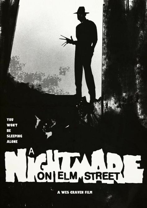 vintage horror wes craven Nightmare On Elm Street Poster, Classic Horror Movies Posters, Horror Poster, Street Poster, Horror Photos, Wes Craven, Slasher Film, Slasher Movies, The Boogeyman