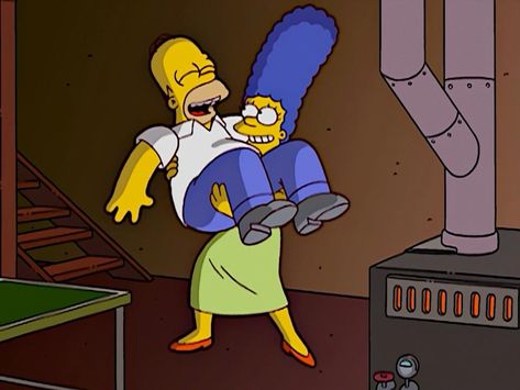 Homer And Marge, Ned Flanders, Myanmar Art, Blue Haired Girl, Marge Simpson, Matt Groening, Cartoon Tv Shows, Indie Art, Family Cartoon