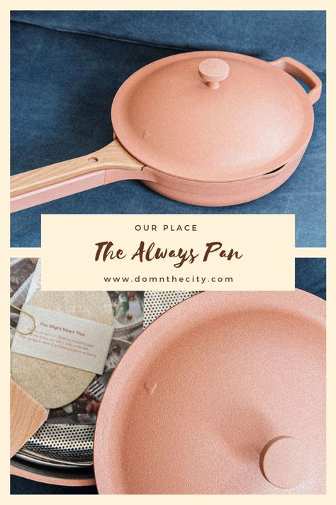 An honest review of the Always Pan from Our Place. #products #thebest Ourplace Pan, Sf Apartment, Always Pan, Grill Press, Potted Shrimp, Oatmeal Raisin Cookies Chewy, New Kitchen Gadgets, Best Pans, Natural Sponge