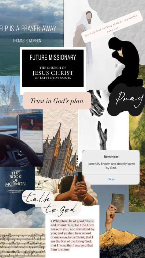 Lds Collage Wallpaper, Mormon Wallpaper Iphone, Lds Lockscreen, Fsy Lds Aesthetic, Lds Vision Board Ideas, Lds Mission Aesthetic, Book Of Mormon Wallpaper, Lds Wallpaper Aesthetic, Book Of Mormon Aesthetic