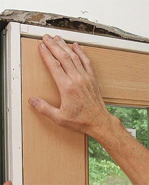 Install Exterior Door, Replace Exterior Door, Exterior Door Frame, Installing Exterior Door, Prehung Exterior Door, Rustic Wood Cross, Timber Frame Pavilion, Trim Carpentry, Fine Homebuilding