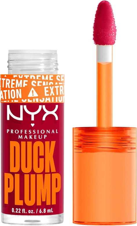 Duck Plump, Duck Lips, Nyx Lip Gloss, Pigmented Lips, Lip Lacquer, Pigment Coloring, Plumping Lip Gloss, Nyx Professional Makeup, Nyx Cosmetics