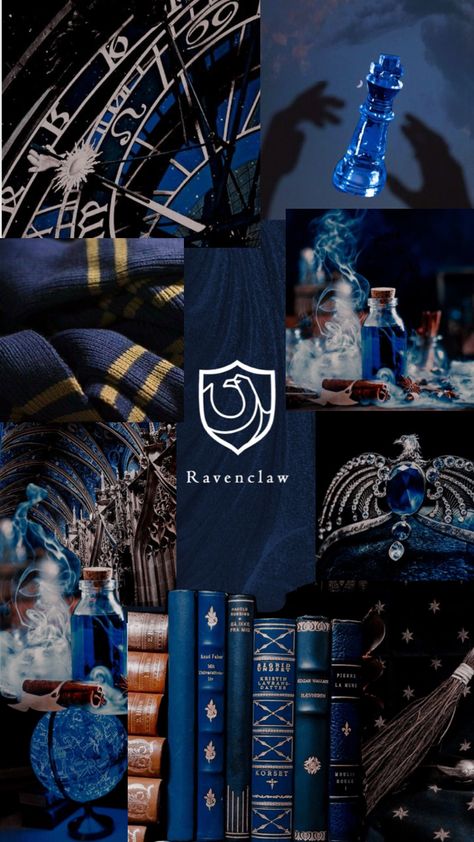 #ravenclaw #ravenclawshuffle #ravenclawaesthetic #ravenclawvibes #harrypotteraesthetic #hogwarts #hogwartshouses Ravenclaw Inspired Bedroom, Ravenclaw Room Ideas, Ravenclaw Collage, Ravenclaw Aesthetic Wallpaper, Ravenclaw Room, Ravenclaw Wallpaper, Hogwarts Ravenclaw, Ravenclaw Common Room, Harry Potter Sketch