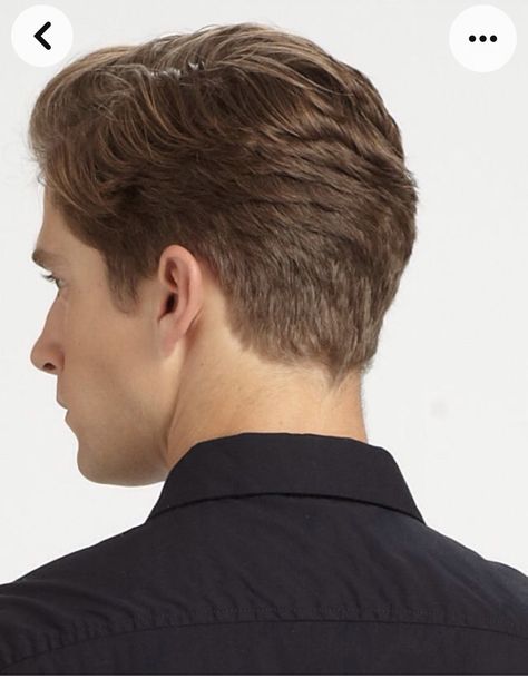 Mens Timeless Haircut, Men’s Haircut Back, Medium Length Hair Men Back View, Mens Hairstyles Blonde Medium, Back Of Mens Haircut, Gentlemen’s Haircut, Mens Parted Hairstyles, Mens Scissor Haircut Medium, Classic Man Haircut