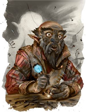 Halflings and Gnomes - Mordenkainen's Tome of Foes - Rules - Compendium - D&D Beyond Gnome Artificer, Dnd Gnome, Gnome Dnd, Deep Gnome, Dnd Portraits, Dnd Character Art, Pathfinder Character, Dnd Npc, Dnd Races