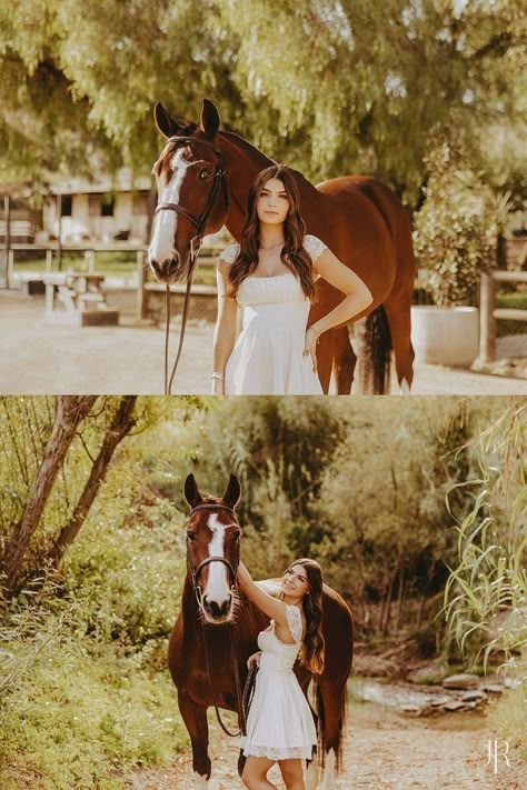 Are you considering senior photos with a horse? Dive into Darcy's equine senior photo session for a plethora of senior photo ideas and to admire her stunning senior pictures! Explore the blog post today. Equestrian Graduation Pictures, Horse Birthday Photoshoot, Equestrian Senior Pictures, Horse Graduation Pictures, Senior Pics With Horses, Horse Shoot, Equestrian Photoshoot, Senior Photo Inspiration, Horse Senior Pictures