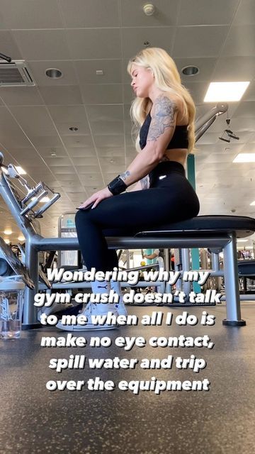 Giuliana Valentina Storace on Instagram: "…leave me alone tho😂 - - - - - #fitnesshumor #fitfam #igfitness #funnymemes #gymgirl #gymtime #fitnessreels #fitspo #workout #workoutmotivation #gains #gymreels #aesthetic #strength #gymhumor #workouthumor #gymcrush #gymcouple #gymrat #gymaddict #crush #crushmemes #gymthings #gymgirls" Gym Crush Memes, Gym Jokes, Gym Meme, Gym Humour, Gym Couple, Gym Crush, Birthday Post, Birthday Post Instagram, Crush Memes