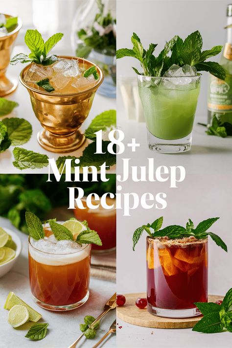 18+ Homemade Mint Julep Recipes to Refresh Your Summer Gatherings and Impress Your Friends!

Sip on the coolest homemade mint juleps that will wow your friends at summer parties. With fresh mint bourbon ice and citrus these refreshing drinks bring fun to any gathering. Perfect for barbecues picnics outdoor fun and festive celebrations try these delicious recipes that everyone will love! https://foodeau.com/mint-julep-recipes Mint Alcoholic Drinks, Quick Pozole Recipe, Crazy Cocktails, Mint Julep Cocktail, Yellow Rice Recipes, Mint Julep Recipe, Easy Donut Recipe, Pineapple Mint, Mint Juleps