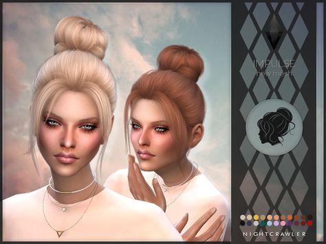 Nightcrawler Sims' Nightcrawler-Impulse Pelo Sims, Intimo Calvin Klein, Toddler Hairstyles Girl, Sims4 Clothes, Sims 4 Update, Sims Hair, Sims 4 Mods Clothes, Short Hairstyle, Sims 4 Cc Finds