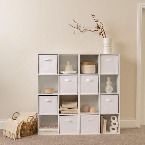 Stylish & Functional Storage Solutions for Your Home 8 Cube Storage, Home Necessities, White Storage Box, Garden Chair Cushions, Cube Storage Unit, Cube Unit, White Basket, Wooden Garden Furniture, Sideboard Storage Cabinet