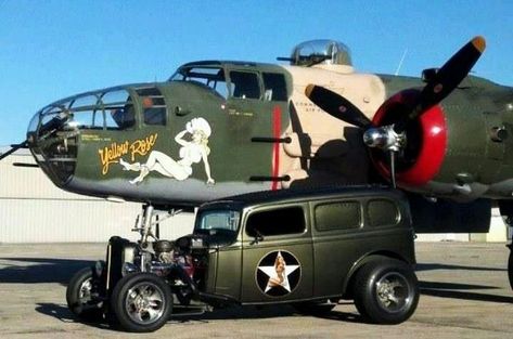 Art Steampunk, Vw Vintage, Nose Art, Rat Rods, Us Cars, Street Rods, A Plane, Muscle Car, Rat Rod