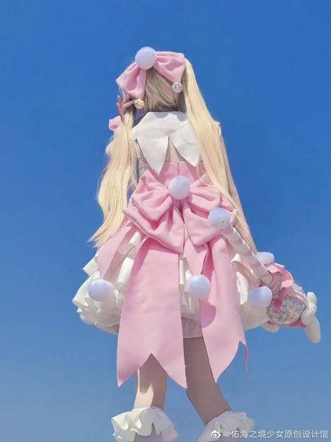 Blue Witch, Pink Witch, Magical Girl Outfit, Witch Girl, Kawaii Fashion Outfits, Ice Cream Shop, Really Cute Outfits, Kawaii Clothes, Lolita Dress