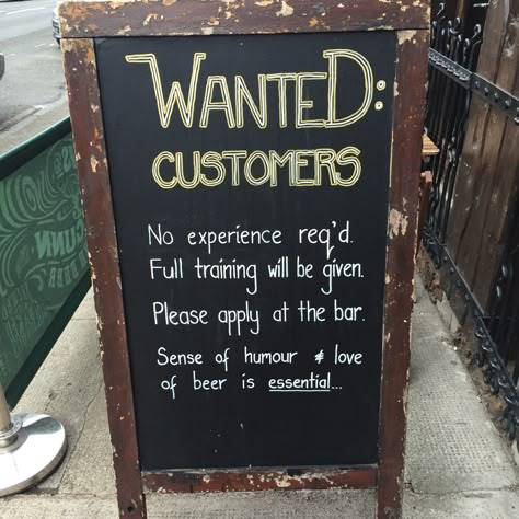 Bar Events Ideas Entertaining, Bar Chalkboard Sign, Funny Beer Quotes, Bar Chalkboard, Sandwich Boards, Bar Quotes, Funny Bar Signs, Homemade Bar, Sidewalk Signs