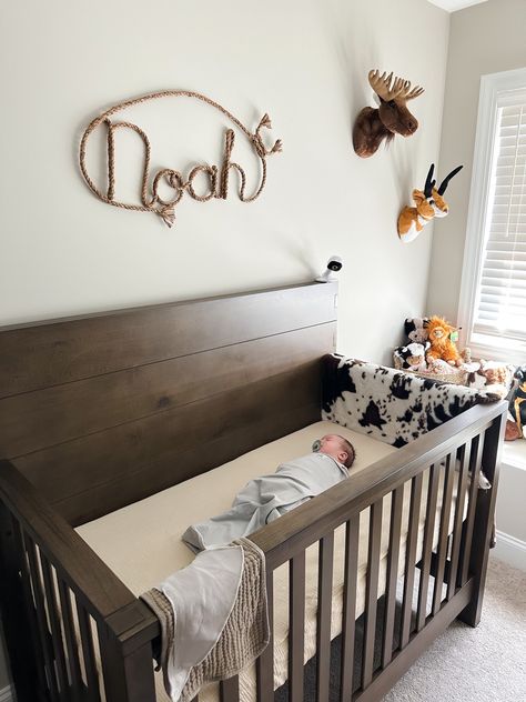 Ranch Themed Nursery, Southern Nursery Ideas, Cowboy Theme Nursery, Southern Boy Nursery, Cowboy Nursery Baby Boy, Western Boy Nursery, Boys Cowboy Room, Cowboy Themed Nursery, Hunter Nursery