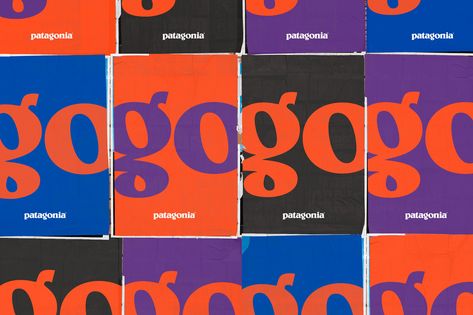 Hype Type Patagonia Branding, Logomark Design, Branding Design Studio, Text Poster, Zine Design, Collateral Design, Print Design Art, Typographic Poster, Graphic Inspiration