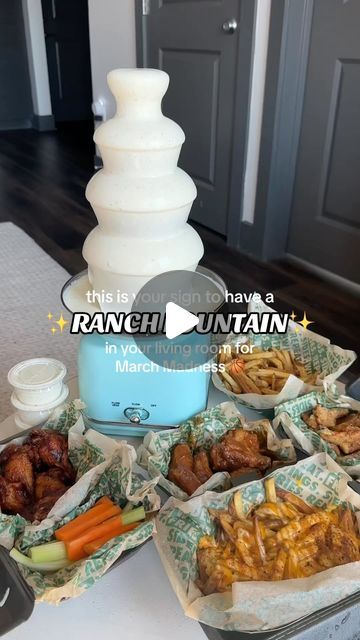 nateandsarah on Instagram: "✨RANCH FOUNTAIN✨ @wingstop #wingstop #ranchfountain #wingstopmukbang #ranch #mukbangs #mukbang #wingstopranch #ranchfountains #nateandsaraheats #wingstopfries #wingstopwings #marchmadness #marchmadnessfood" Ranch Fountain Ideas, Ranch Fountain Wedding, Ranch Dressing Fountain, Ranch Fountain, Wingstop Ranch, Quince Food, Graduation Open Houses, March Madness, Food Crafts