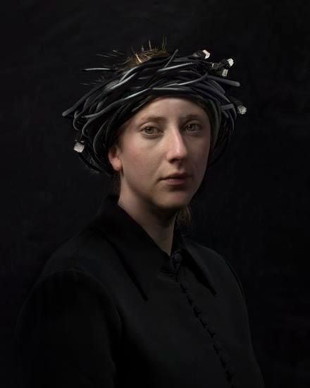 Hendrik Kerstens - Artists - Danziger Gallery Plastic Portrait, Hendrik Kerstens, Crown Photography, Nature Crown, Fine Art Portraiture, Photographie Portrait Inspiration, A Level Art, Global Art, Creative Portraits