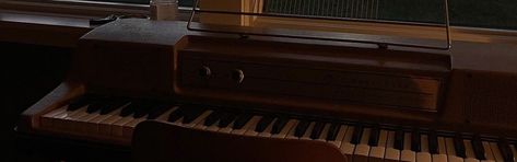 Piano Banner Discord, Black And Brown Header, Youtube Banner Music, Brown Discord Banner, Dark Academia Header, Brown Banner, Brown Ios, Fantasy Core, Banners Music