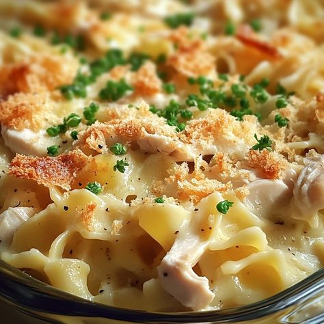 Meals With Egg Noodles, Chicken And Noodle Casserole, Chicken And Egg Noodle Casserole, Chicken Egg Noodle Casserole Recipes, Chicken Noodle Casserole Recipes, Chicken Noodle Casserole The Cozy Cook, Egg Noodle Side Dish, Chicken Noodle Casserole Easy, Classic Chicken Noodle Casserole