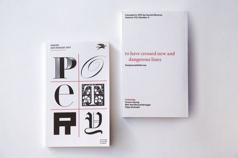 Pentagram gives Poetry Foundation “ever-changing” visual identity - Design Week Michael Bierut, Poetry Magazine, Pentagram Design, Poetry Foundation, Creative Review, Visual Identity Design, Divine Design, Graphics Inspiration, Magazine Design