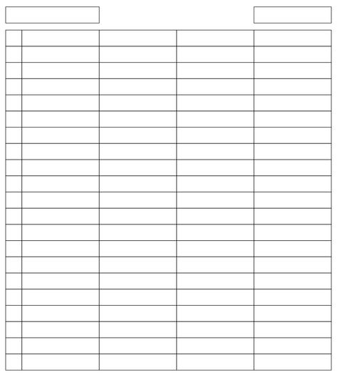 Printable 5 Column Chart Template Blank Table Of Contents Template, 4 Column Chart Template, Goodnotes Table Of Contents, 3 Column Table Template, 5 Column Chart Template, Blank Charts Templates Free Printable, Blank Table Template, Column Chart, Table Of Contents Template