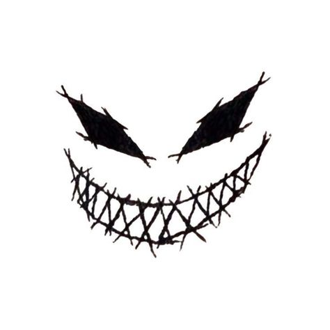 Smile Tattoo, Simple Tattoos For Guys, One Piece Tattoos, Scary Tattoos, Simple Tattoo Designs, Creepy Tattoos, Sketch Tattoo Design, Dark Art Tattoo, Tattoo Design Book