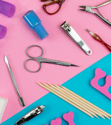 12 Essential Manicure And Pedicure Tools - Nail Care Equipment Nail Care Tools, Emerald Nails, Pedicure Set, Basic Nails, Opi Nail Polish, Pedicure Tools, Cute Nail Art, Opi Nails, Manicure Y Pedicure