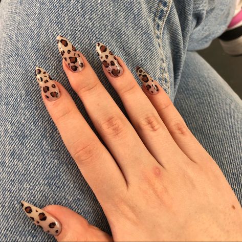 Leopard Print Nail Art, Cnd Nail Polish, Leopard Print Nail, Leopard Nail Designs, Leopard Nail Art, Print Nail Art, Cheetah Nail Designs, Cheetah Print Nails, Cheetah Nails