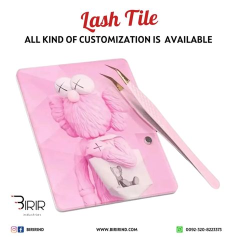 Upgrade your lash game with our fully customizable Lash Tile! Perfect for professionals who want to add a personal touch to their tools. Pair it with our precision tweezers for the ultimate lash experience. 🔧 Custom designs available 💎 High-quality materials 💯 Precision and style in every detail Get yours today! DM for inquiries or visit our website. #biririndustries #lashtile #lashsupplies #lashtools #lashartist #lashextensions #beautytools #tweezers #professionaltools #eyelashtweezers Lash Tile, Lash Tools, Professional Tools, Lash Artist, Tweezers, Lash Extensions, Beauty Tools, Personal Touch, Eyelashes