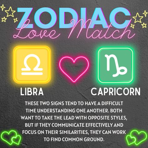 This week's compatibility couple are Libra and Capricorn! #compatibility #astrology #metaphysicalshop #wichitaict #shopsmall #localbusiness #downtoearthco #crystalshop Capricorn X Libra Couple, Capricorn And Libra Love, Libra And Capricorn Compatibility, Libra And Capricorn, Capricorn Relationships, Libra Compatibility, Capricorn Compatibility, Capricorn Personality, Capricorn Love