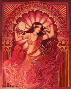 Art by Emily Balivet Bohemian Artwork, Bd Art, 16x20 Poster, Sacred Feminine, Goddess Art, Dance Art, Belly Dancers, Fine Arts Posters, Inspiration Art