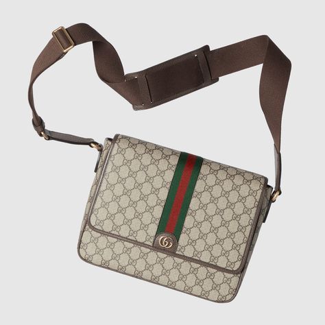 Gucci Ophidia medium messenger bag Gucci Ophidia, Italy Print, Beauty Items, Online Purchase, Messenger Bag, Zip Pockets, Gift Wrapping, Perfect Gift, Gucci