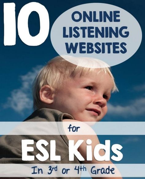 BLOGPOST_OnlineListeningVideosESL Eld Activities, Celta Course, Esl Listening Activities, Ell Strategies, Teaching English Language Learners, Esl Kids, Esl Teaching Resources, Ell Students, Esl Classroom