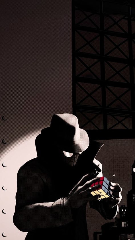 Spider Noir Background, Noir Spiderman Wallpaper, Spiderman Noir Aesthetic, Black Spiderman Wallpaper Iphone, Dark Spiderman Wallpaper, Spider Noir Aesthetic, Black Noir Spiderman, Spider Man Noir Wallpaper, Spiderman Noir Wallpaper