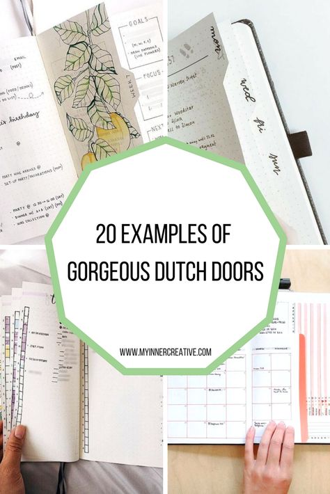 Keeping your privates private - The Dutch Door Dilemma | My Inner Creative #planwithme #bulletjournalcollection #bujobeauty #goalsetting #makingithappen #todolist #discoverbulletjournal #productivity #penandpaper #stationeryaddict#planneraddict #bujosetup #bujoideas #bujogram Dutch Door Journal Ideas, Dutch Door Bujo, Bujo Dutch Door Ideas, Journal Dutch Door Ideas, Dutch Door Bullet Journal, Mari Kondo, Bujo Journaling, Dutch Doors, Bullet Journal Hacks