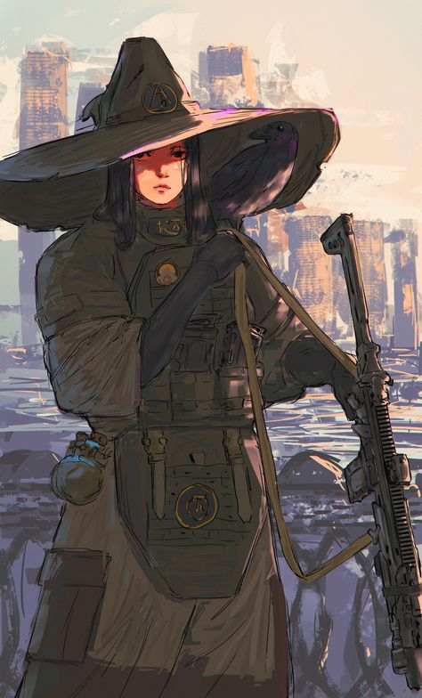 (2) Home / X Cyberpunk Character, Monkey Business, Modern Fantasy, Fantasy Concept Art, Human Art, Fantasy Rpg, Urban Fantasy, Military Art, Female Character Design