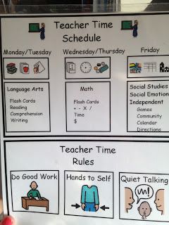 Changing Behavior, Structured Teaching, Schedule Ideas, Life Skills Classroom, Sped Classroom, Visual Supports, Self Contained Classroom, Visual Schedules, Special Ed Teacher