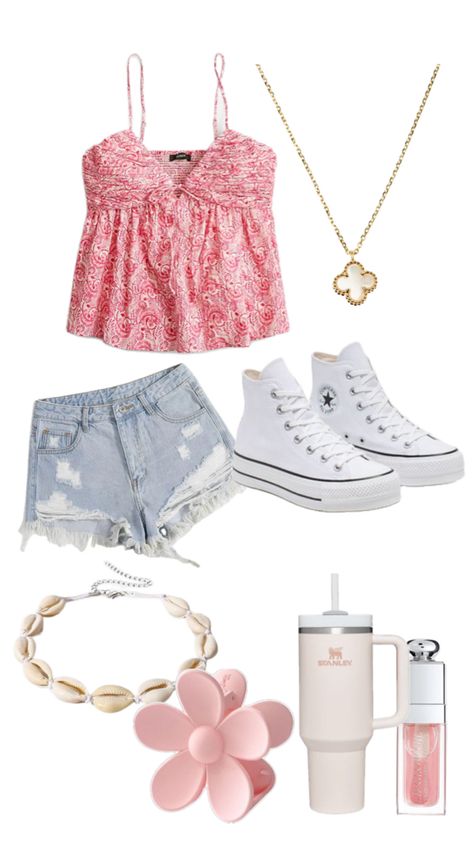 Teen Girl Summer Outfits, Summer Outfits Teenage Girl, Summer Teen Outfits, Teen Summer Outfits, Cute Outfits With Shorts, Outfits For Mexico, Summer Wishlist, Summer Outfits For Teens