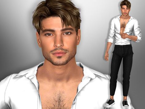 Sims 4 Male Sims Download, Sims 4 Hair Male, Sims 4 Male Clothes, Sims 4 Cheats, Sims 4 Tsr, Mod Hair, The Sims 4 Skin, Pelo Sims, Unique Looks